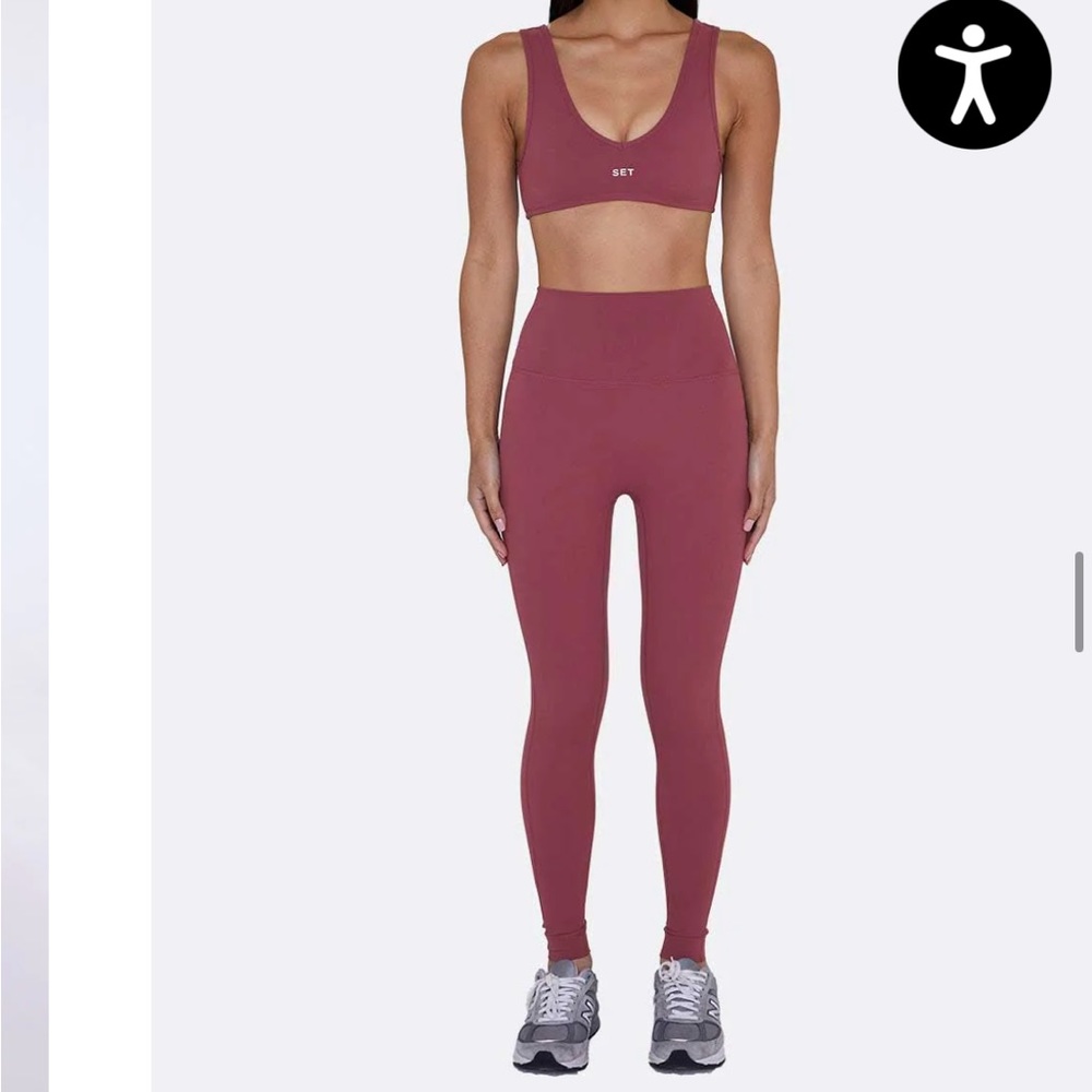 NWT Set active Sportbody leggings in Canyon